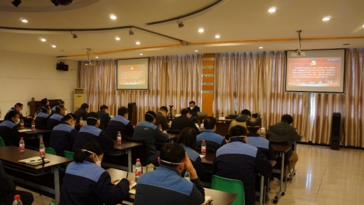 重慶水務(wù)環(huán)境集團(tuán)黨委副書記、總經(jīng)理曲斌到三峰環(huán)境開展黨的二十大精神宣講